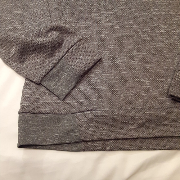 GREG NORMAN GOLF Heather grey/Light grey ,1/4 Zip up L/S Pullover Mens Size XXL. - Picture 6 of 11